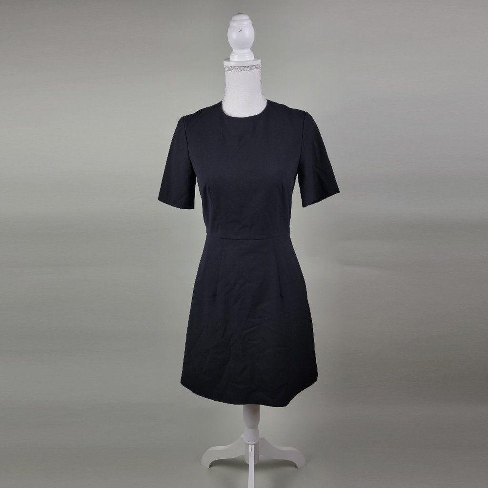 H&M Short Sleeve A-Line Little Black Dress size 6